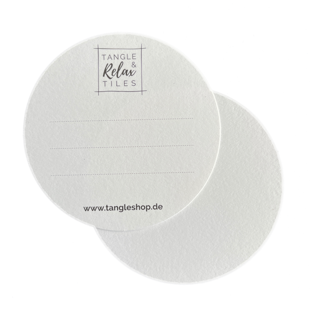 Tangle & Relax Tiles Kreis groß (Durchmesser 9,7 cm)